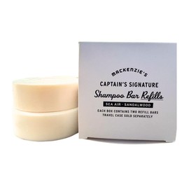 MACKENZIE'S Captain's Signature Shampoo Bar Refills - Contain's Two 3.5 Oz Bars - Gifts for Fishermen - Gifts for Men - Deep Cleaning - Travel Friendly