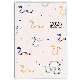 Note Diary 2025 / A6 / Snake 1 NS-A601-25E1 [PT1]