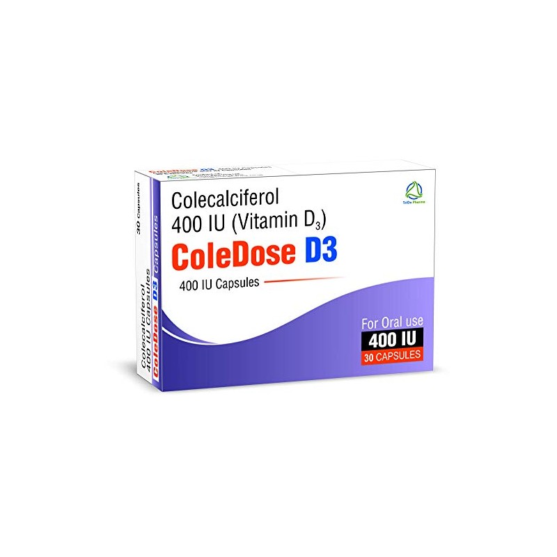 Vitamin D 400 IU –Equivalent to 10 mcg - ColeDose