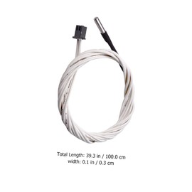BUGUUYO Ntc100k 3D Printer Thermistor Sensor High Temperature Hot End Resistance 350° of 6