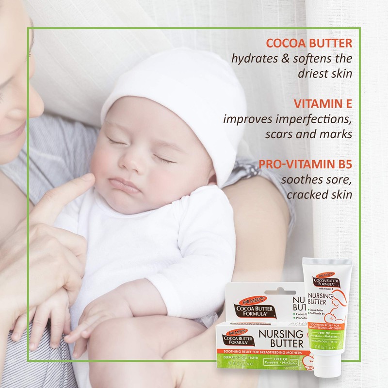 Palmer's Cocoa Butter Formula Nursing Butter, 1.1 Ounce