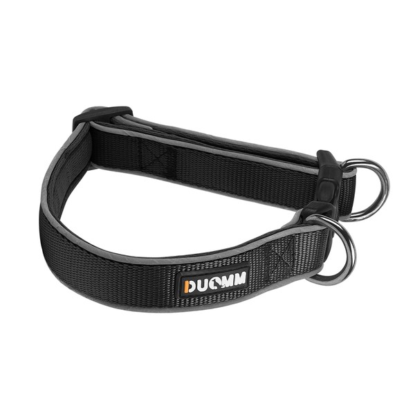 Reflective Dog Collar with Safety Locking Buckle, Adjustable Soft Breathable
