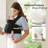 Momcozy Newborn Carrier WeeSnug- Lightweight and Cozy Comfort for 7-25