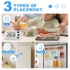 Digital Fridge Thermometer UK, XPJBKC 4Pcs Waterproof Fridge Temperature Thermometer