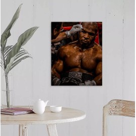 Unbranded Mike Tyson Canvas 16X20  More Sizes Avail Boxing Gym Dangerous Man Champ