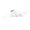 Pack of 2.Window Crank Handle Replacement,(Stone Color) Fit to [3/8