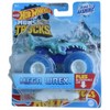 Hot Wheels Monster Trucks Mega Wrex, Blizzard Bashers Re-Crushable Car