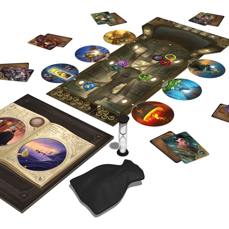 Obscurio Board Game - Navigate The Sorcerer's Library in This