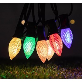 STARPIE LED, Decorative, Holiday Atmosphere, C7 Strawberry - Shaped Christmas Lights, 0.6W