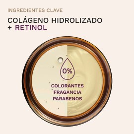 Crema Facial Antiarrugas Collagenic Con Retinol Y Colágeno Hidrolizado Para Día y Noche Mejora la Firmeza y Textura de la Pie