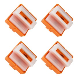 4 PCS Replacement Cutting Blades for Paper Trimmer ，Safe Pressing Design with Security Safeguard for A4 Paper Cutter & Card