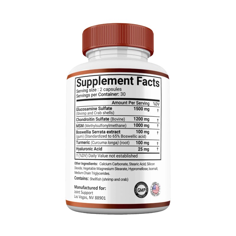 Joint Support Capsules, Max Strength, Joint Support Supplement (3 pack)