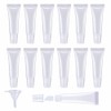 Erewa 12Pcs 8ml Clear Empty Tubes Refillable Containers for DIY