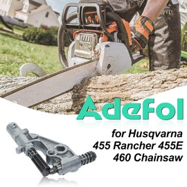 Adefol Oil Pump Pressure Line Kit & 502541603 Clutch Removal Tool for Husqvarna 455 Rancher 455E 460 Chainsaw, Clutch Removal Tool with Oil Pump Pinion Pressure Line Parts 544180104，537261501