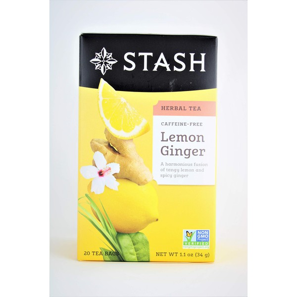 Stash Tea Lemon Ginger (Pack of 3)