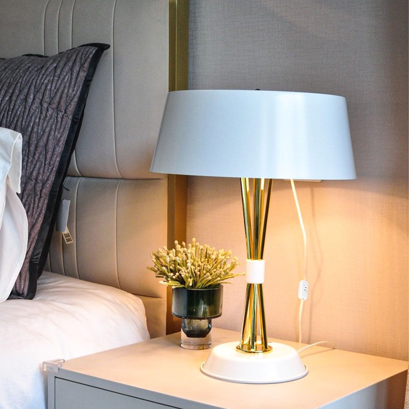 CYIOU 4 Pack Inline Switch White 250V/6Amp Lamp Switch Inline