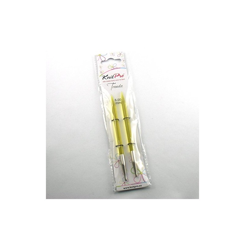 Knit Pro 6 mm Normal Interchangeable Circular Needles, Multi-Colour