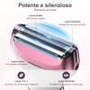 OHFAMO Rasoio Elettrico Donna 4 in 1, Rasoio Intimo e