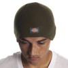 Dickies Men's 9 Inch Knit Beanie Hat, Olive, One Size