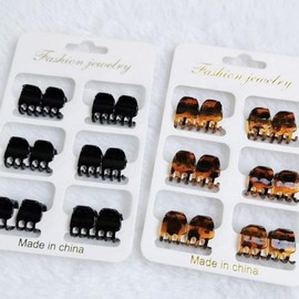 (Daol) Mini Hair Clip for Toddler Girls Hairpin / (다올)미니 머리 집게핀 유아 여아 헤어핀