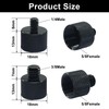 Aoserge Universal Mic Thread Adapter Kit - Includes 5/8" to