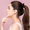 ULTECHNOVO High Ponytail Hair Clips Round Inner Toothed Small Matte