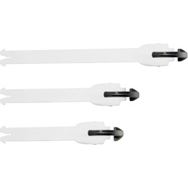 Alpinestars Uni Adult Tech 1 Buckle Strap Black/White (Multi, One Size)