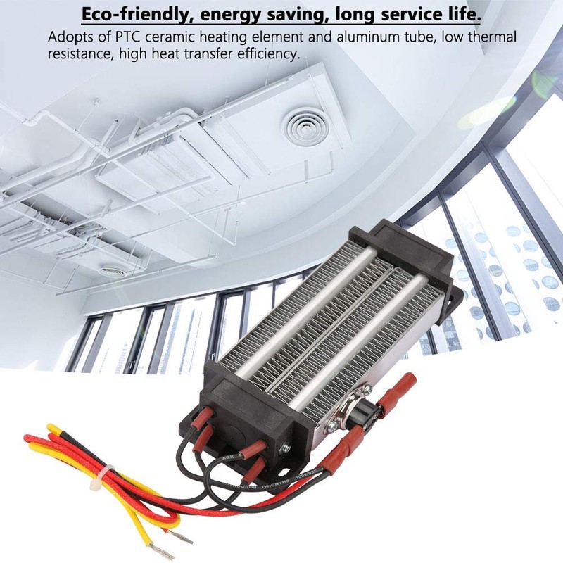 Air Heater Ceramic Heating Element 500W 110V with Thermostat