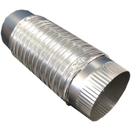 Speedi-Products EX-AFP 424 4-Inch x 2-Foot Semi-Rigid Push-Fit Duct, No Size, Silver