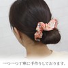 COCOLUCK Japanese Pattern Crepe Scrunchie Hair Rubber Volume Hair Rubber