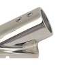 Boat Tube Base Rectangular 316 Stainless Steel Handrail Tube Base