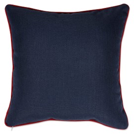 Pillow Perfect Indoor Patriotic Day Fireworks Throw Pillow, 17" x 17", Red