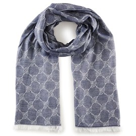 Joop! Ferdis Men's Scarf 190 x 70 cm (L x W), navy