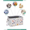 FANKANG Rectangular Fabric Storage Bin Box Laundry Basket, Nursery Storage,