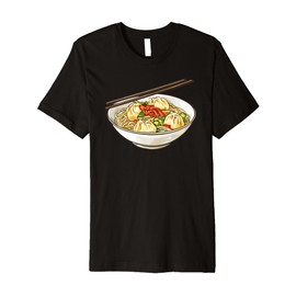 Wonton Noodles With Pickled Ginger Premium T-Shirt
