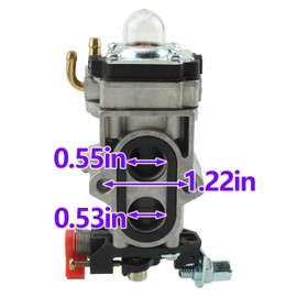 Carbhub Carburetor Fit for RedMax BZ7001, EBZ5100, EBZ5150, EBZ6500, EBZ7001, BZ8000, EBZ8001, EBZ8050, EBZ8500 Backpack Blower Replace 577144601 505183101 848H108100 T110881450