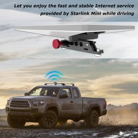 Starlink Mini Car Roof Mount, Lymorexan Starlink Mini Magnetic Quick Release with T Nuts Rail Mount, Compact and Portable, Magnet Mounting Kit/Accessories Suitable for RV, Van, Boat, Yacht,Truck