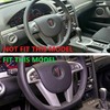 Korlot Carbon Fiber Style Interior Steering Wheel Cover Trim Accessories