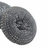 Non-Scratch Plastic Scourer with Handle & Refill – Dish Scrubber
