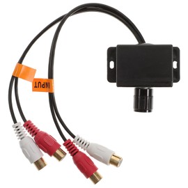 KICHOUSE Volume Control Knob for Car Stereo Level Controller Remote Level Connector Easy Installation