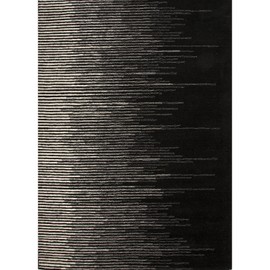 Jaipur Living Soft 2x3 Area Rug, Abstract, Black/Cream