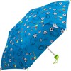 Ergobrella Children's Pocket Umbrella with Reflective Elements, football fan, soccer