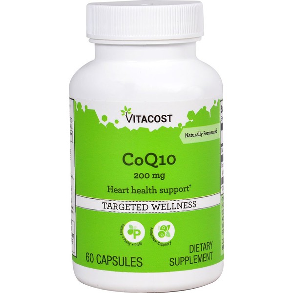 Vitacost CoQ10-200 mg - 60 Capsules
