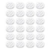 MARRTEUM 25 Pcs Glass Screen Filters Diameter 0.313''(8mm) Small Pipe