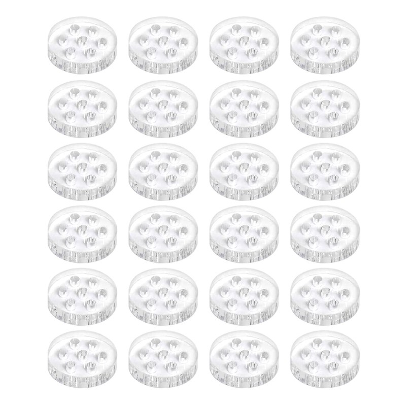 MARRTEUM 25 Pcs Glass Screen Filters Diameter 0.313''(8mm) Small Pipe
