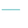 Light Turquoise Scalloped Border Trim