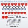 Body Mount Bushing Kit Polyurethane Body Cab Mounts Steel Sleeves