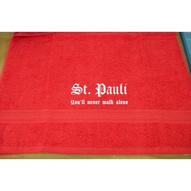 St. Pauli 'You'll Never Walk Alone – Bath Towel, multicolour, 70x140 cm