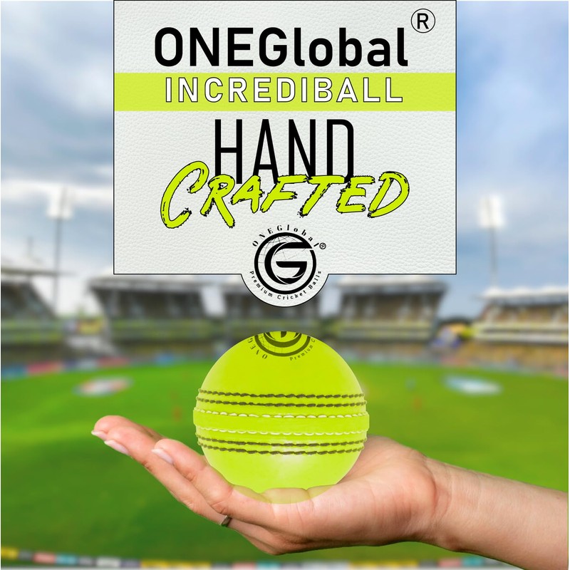 ONEGlobal Incrediball Soft Practice Cricket Ball | Outdoor & Indoor