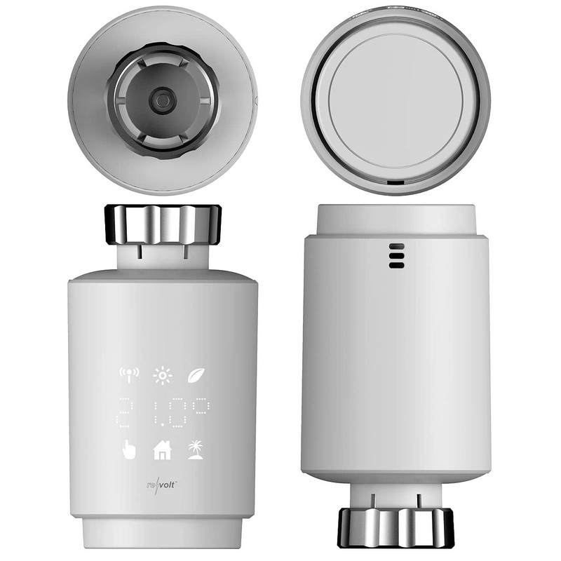 revolt Thermostat: Programmable WLAN Radiator Thermostat with App and Voice